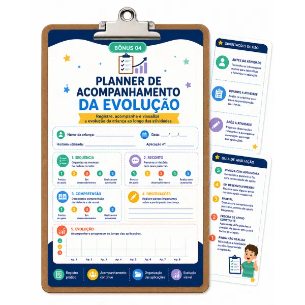 Planner de Acompanhamento da Evolução